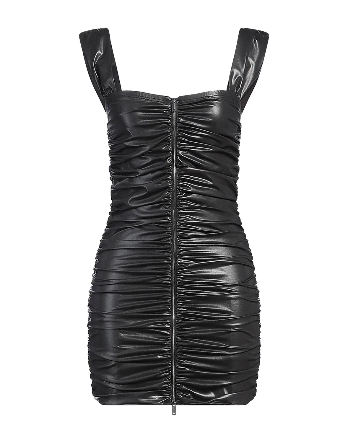 Платье мини-миди DSQUARED2 черное