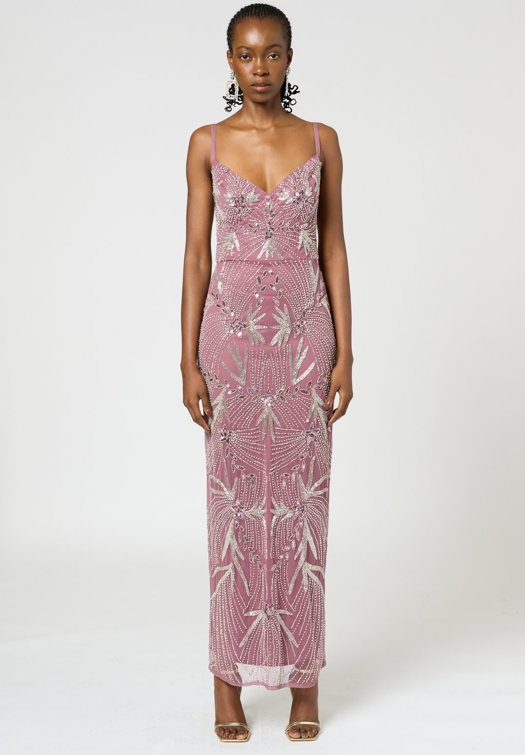 

Платье EMBELLISHED SEQUINS BEAUUT, лиловый