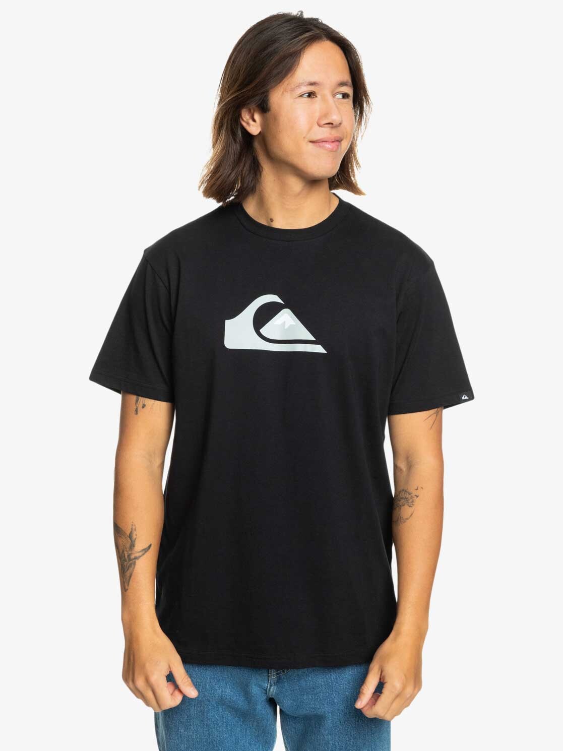 

Футболка Quiksilver COMP LOGO SS, черный
