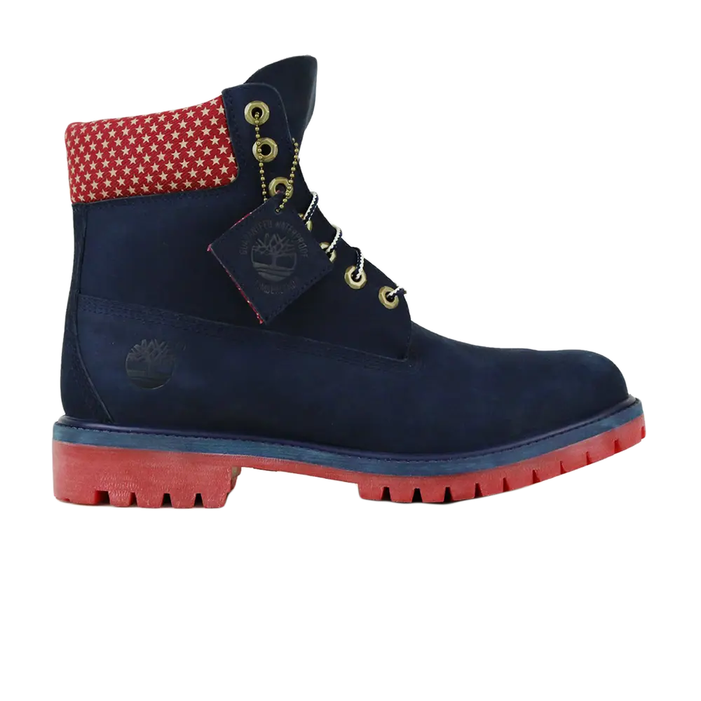 Ботинки Villa x Timberland 6 Inch, синий