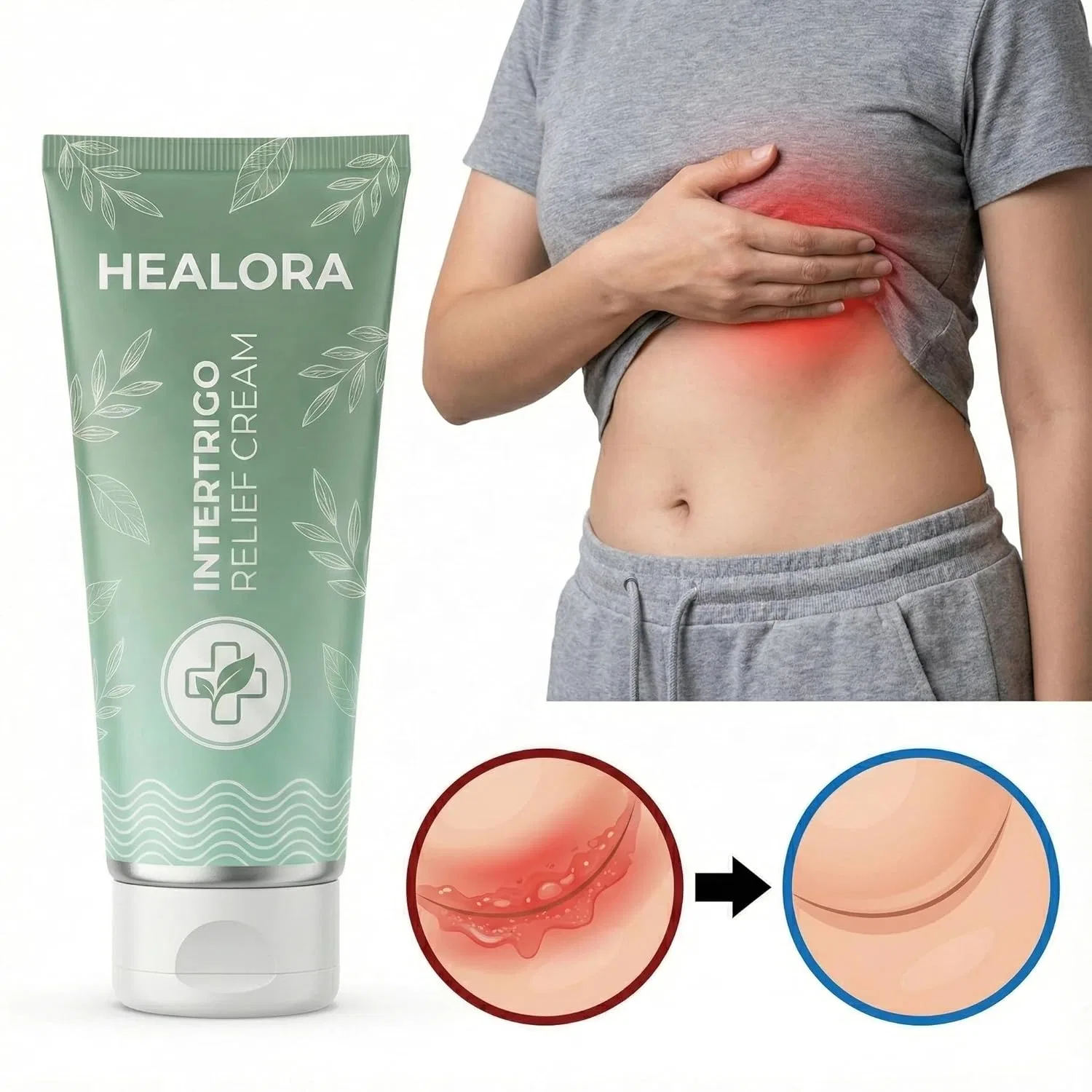Крем Healora Anti Chafing от натирания и влаги для тела унисекс Meiion, 1 Stück — фото 4