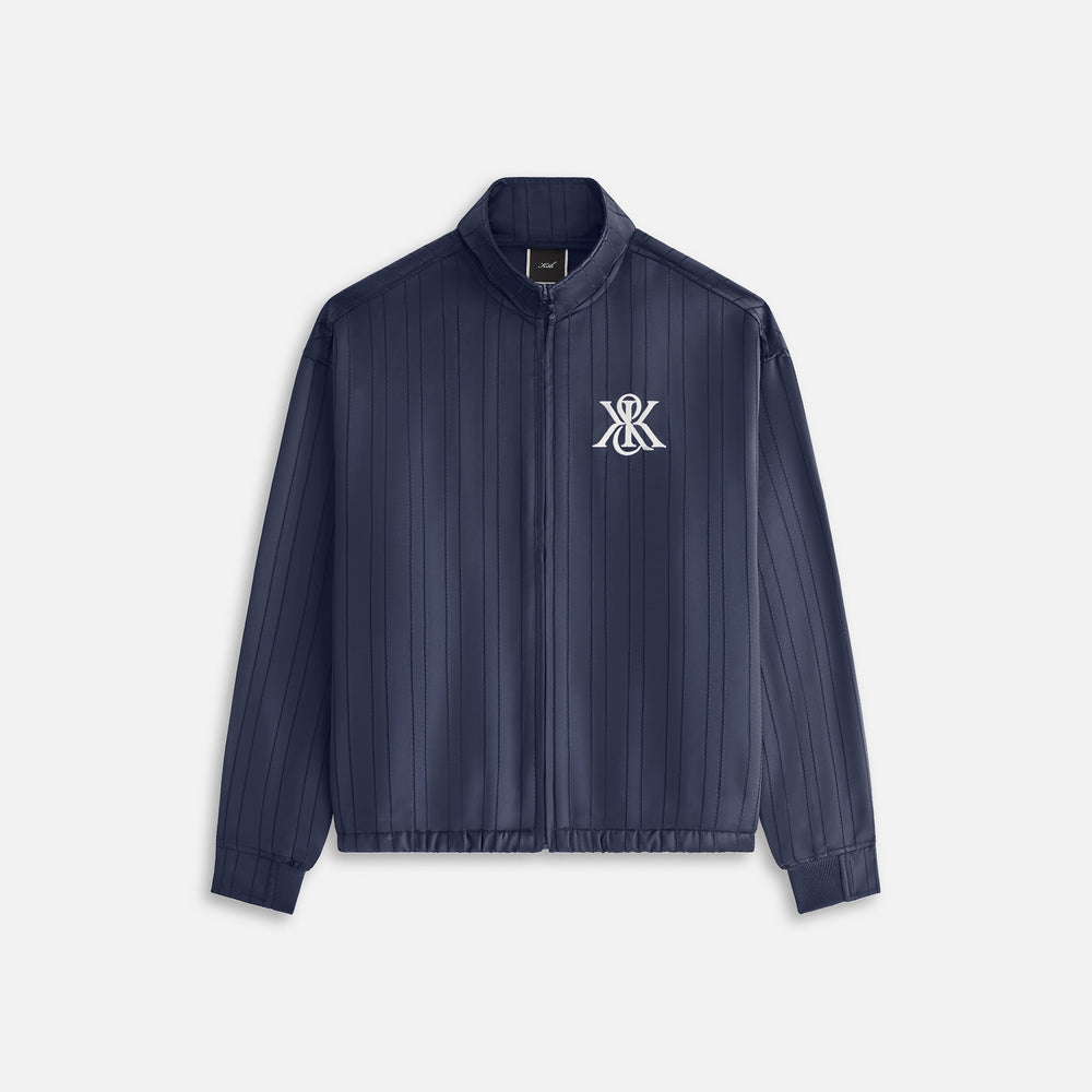 

Куртка Kith Women Wrenley Satin Crest Track Jacket, черный