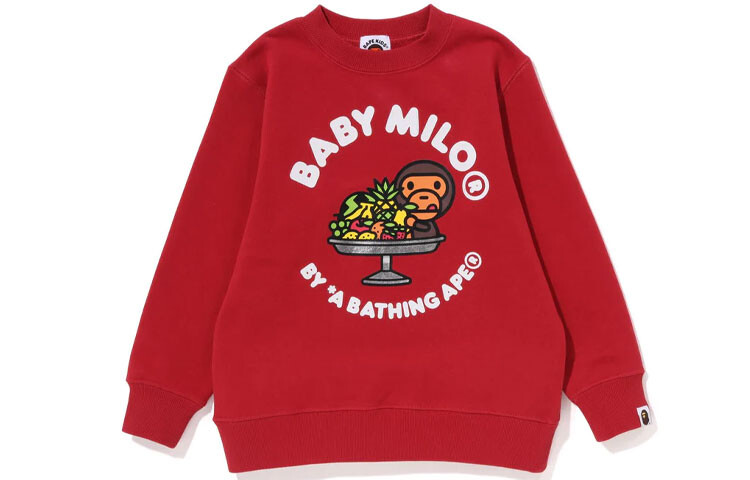 

Детская толстовка A Bathing Ape, желтый
