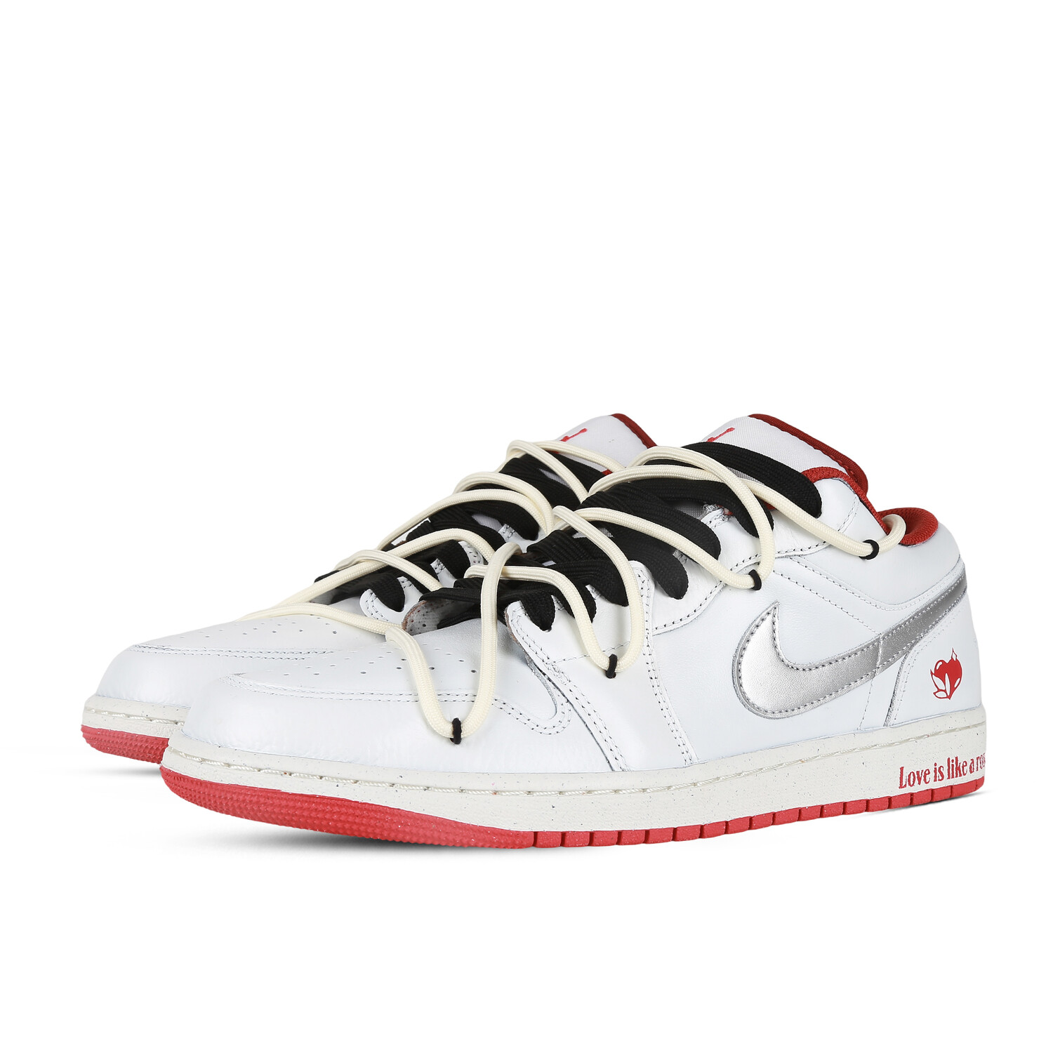 

Кроссовки Air Jordan 1 Vintage Basketball Shoes Men Low-top Red And White Silver, серебряный, Серый, Кроссовки Air Jordan 1 Vintage Basketball Shoes Men Low-top Red And White Silver, серебряный