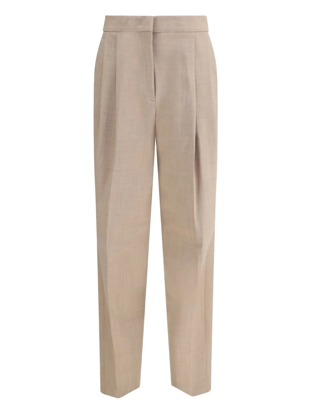 

Брюки со складками спереди Fabiana Filippi, нейтральный