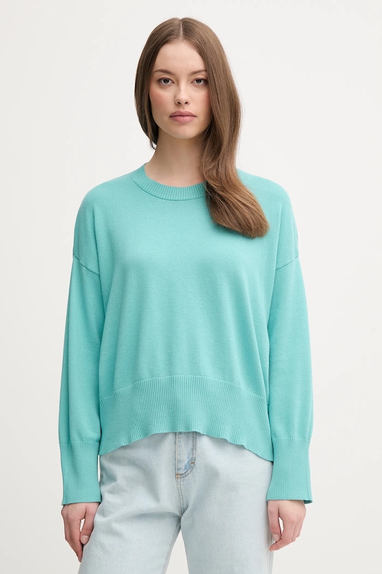 

Хлопковый свитер United Colors Of Benetton, бирюзовый