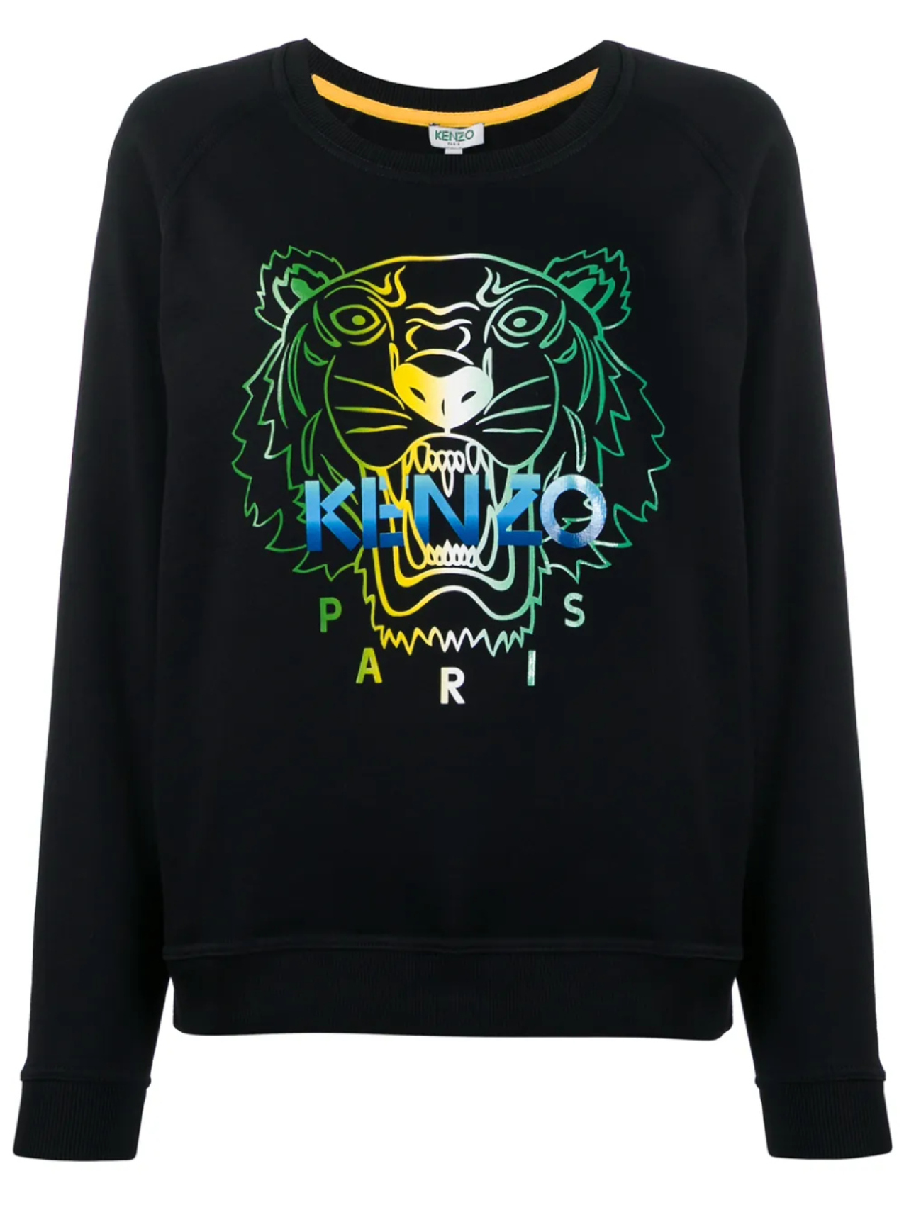 

Толстовка с принтом Kenzo, черный