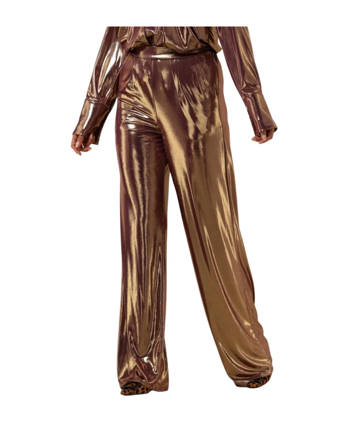 

Золотые женские брюки ida Amaya Amsterdam, желтый