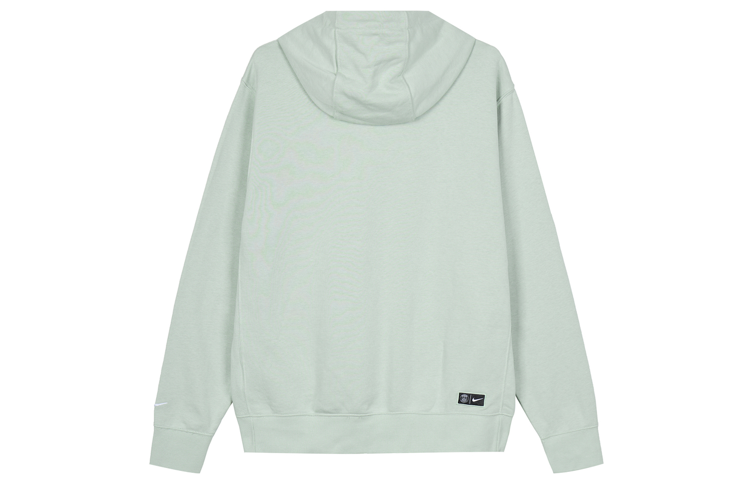 Nike Свитшот мужской светло-зеленый с капюшоном Moderate Regular — фото 3