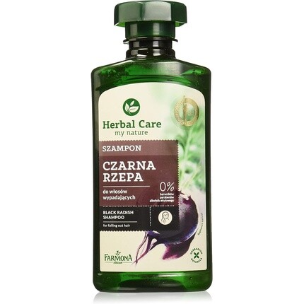 

Шампунь для волос Herbal Care с черной редькой, 330 мл, кокос, Farmona