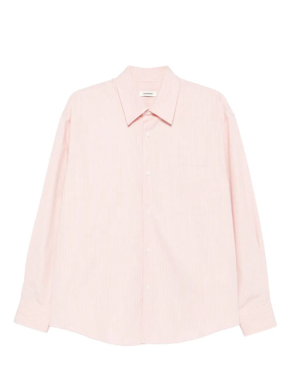 

Рубашка в полоску SANDRO, розовый