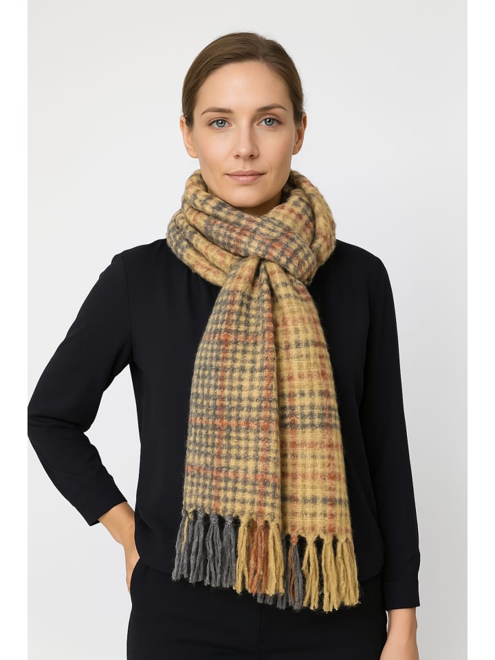 

Collezione alessandro Зимний шарф "Черпа" оранжевый