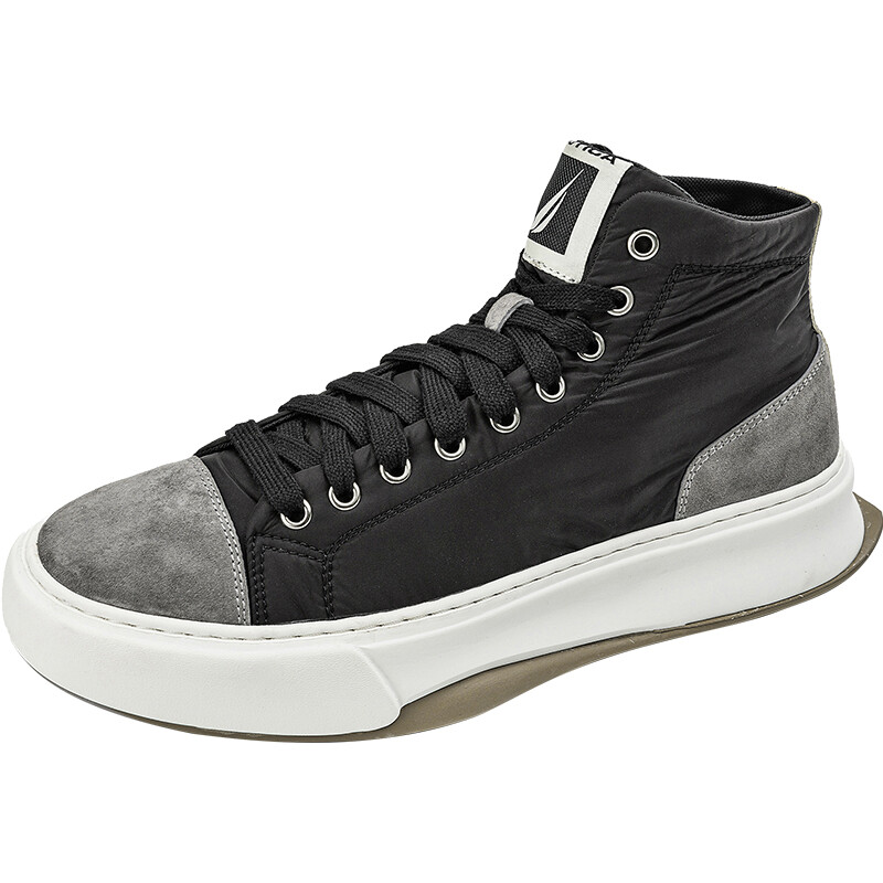 

Кроссовки Nautica Skateboarding Shoes Men High-top, черный