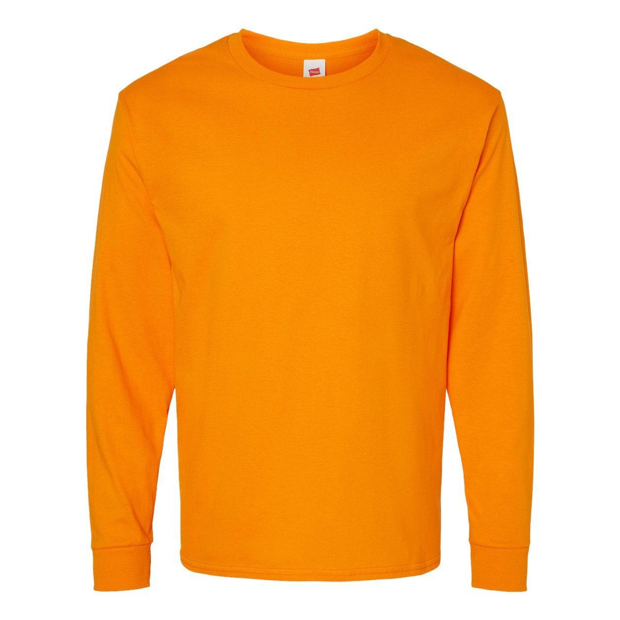 

Футболка Hanes Essential-T с длинным рукавом, цвет tennessee orange