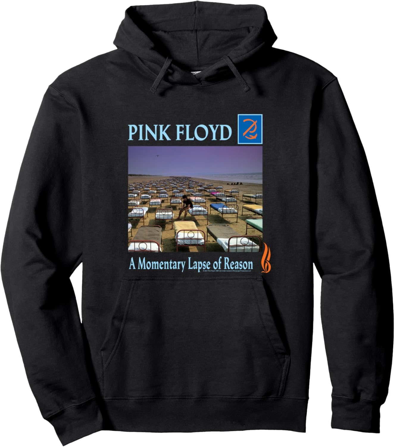 

Худи с обложкой альбома Pink Floyd A Momentary Lapse of Reason, черное, Черный, Худи с обложкой альбома Pink Floyd A Momentary Lapse of Reason, черное