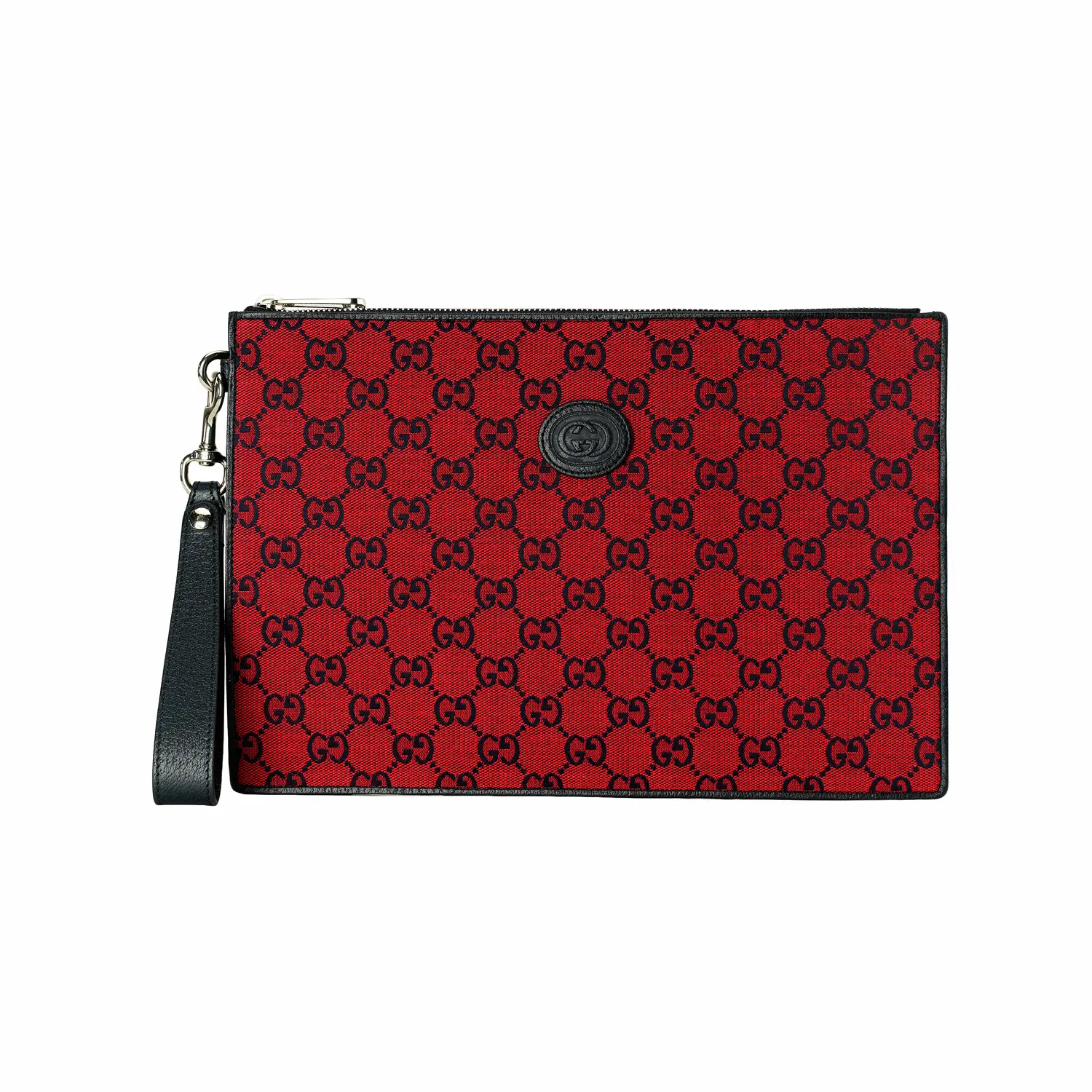

GUCCI Кожаная сумка клатч унисекс красная синяя