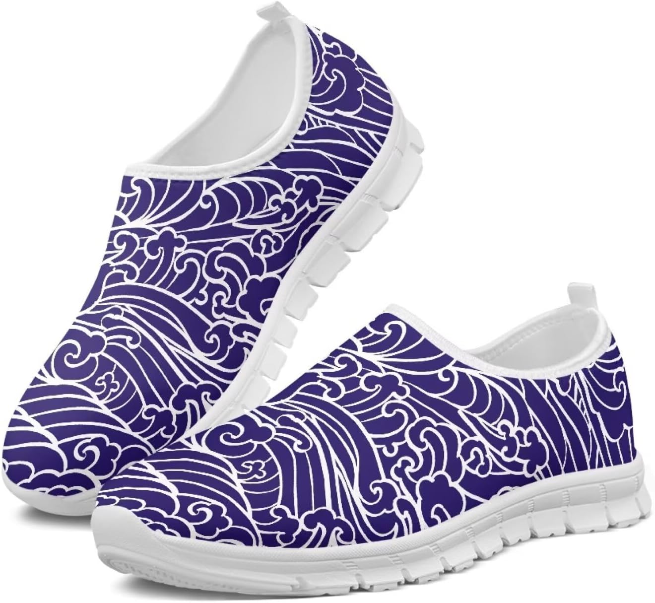 

Мужские кроссовки для бега, легкие, для прогулок на открытом воздухе, дышащие, без шнурков, спортивные лоферы для тренировок в зале, размер 5-14, белая подошва Ocxbuir