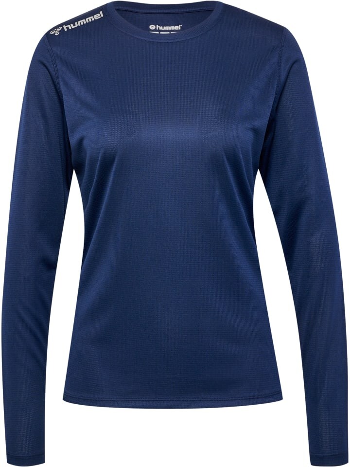 

Спортивная футболка Hummel L/S Hmlrun Laufen Damen, цвет black iris