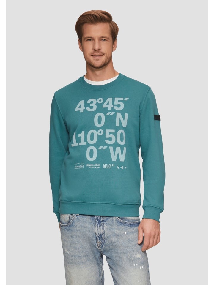 

Толстовка s.Oliver Sweatshirt langarm, цвет Petrol