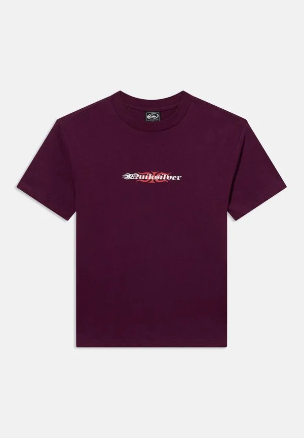 Футболка с принтом «пылающая ртуть» Quiksilver, Potent Purple — фото 3
