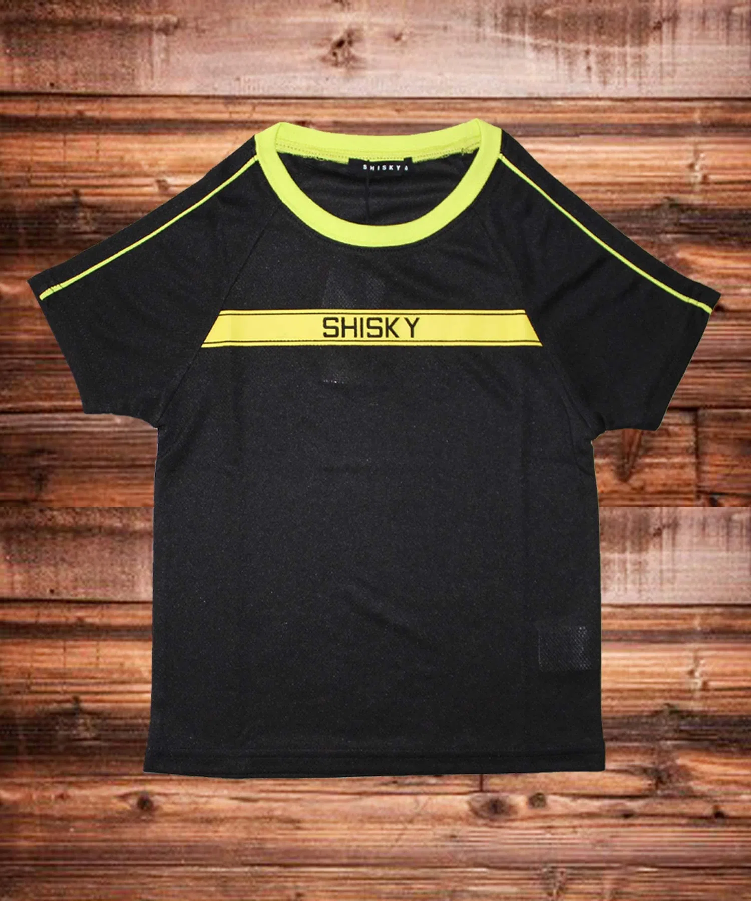 Детская футболка DRY MESH с принтом THE CASUAL чёрный