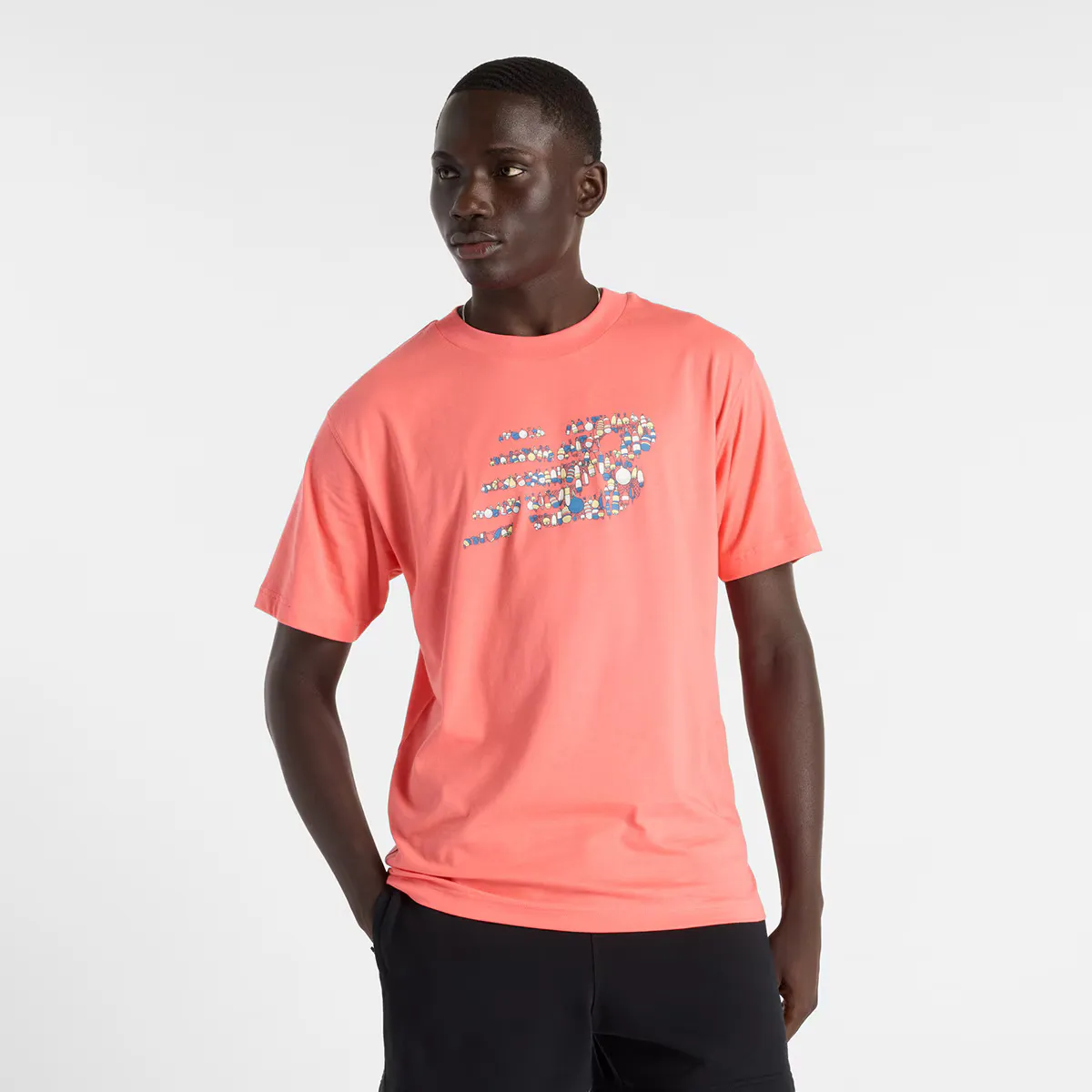 

Мужская футболка MT51920DTR New Balance, цвет Rosa
