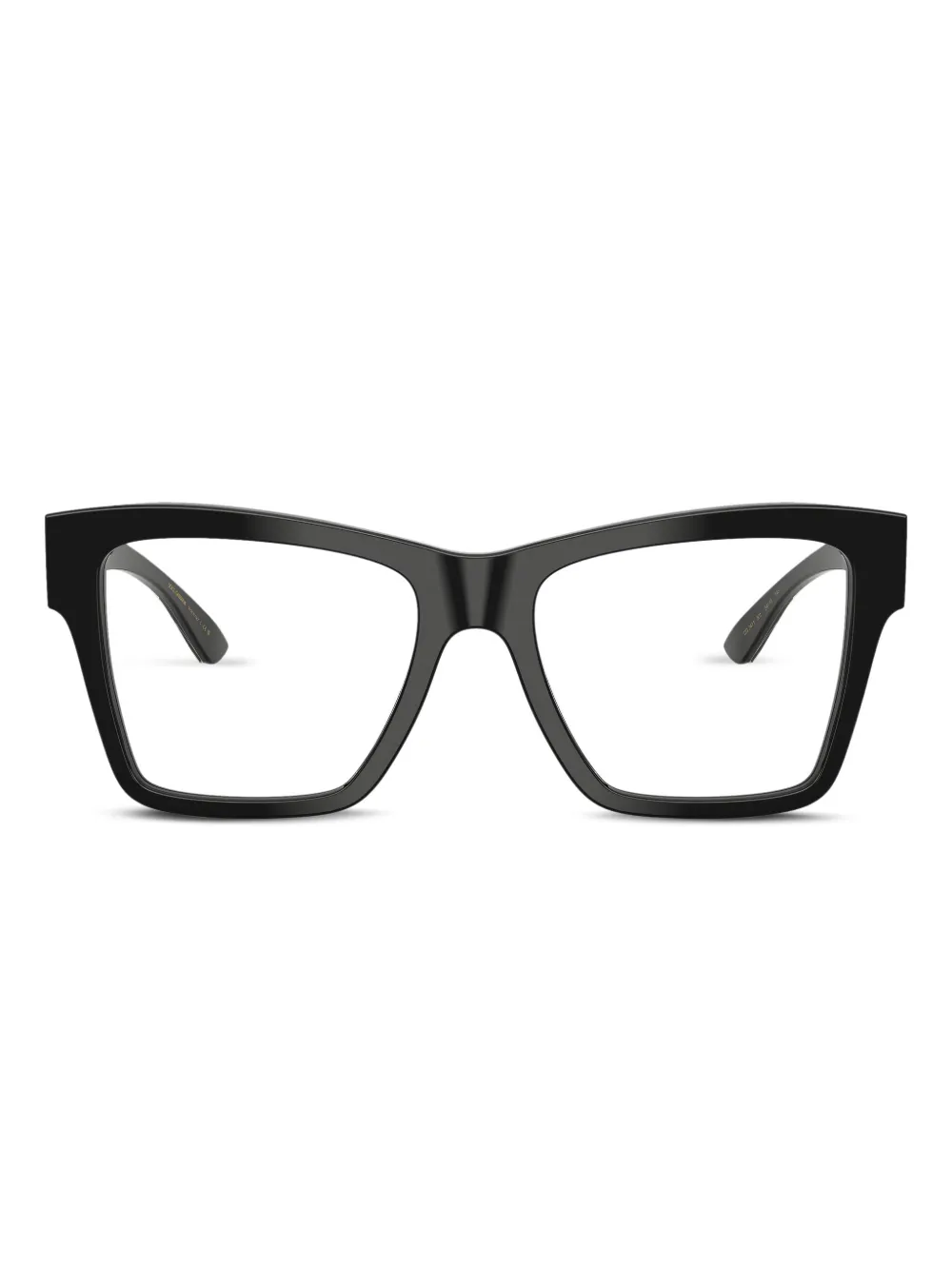 

Очки в большой оправе Dolce & Gabbana Eyewear, черный