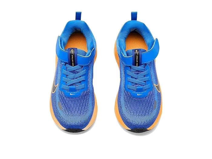 Кроссовки беговые Stellar Ride Nike Kids, Blue Crystal/Off Noir/Lapis/Volt Tint — фото 3