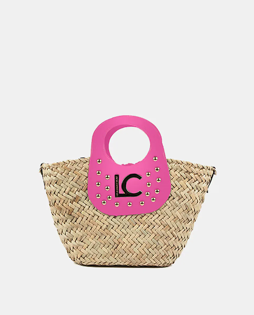 

Маленькая сумка с деталями под кожу Lola Casademunt, цвет Rosa