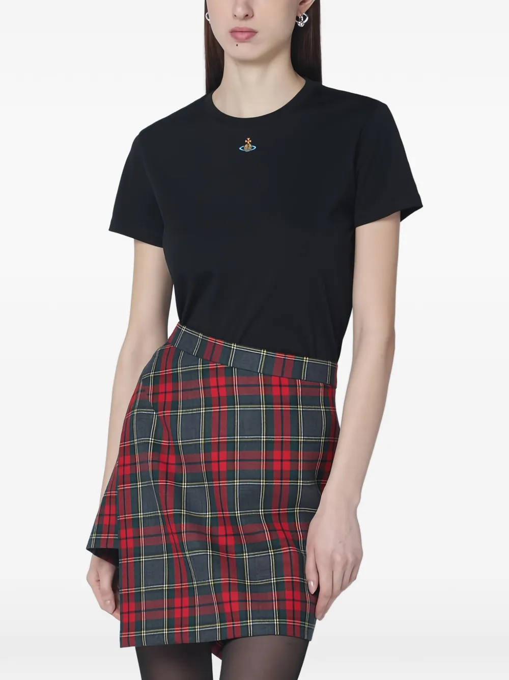 

Футболка с логотипом Orb Vivienne Westwood, черный