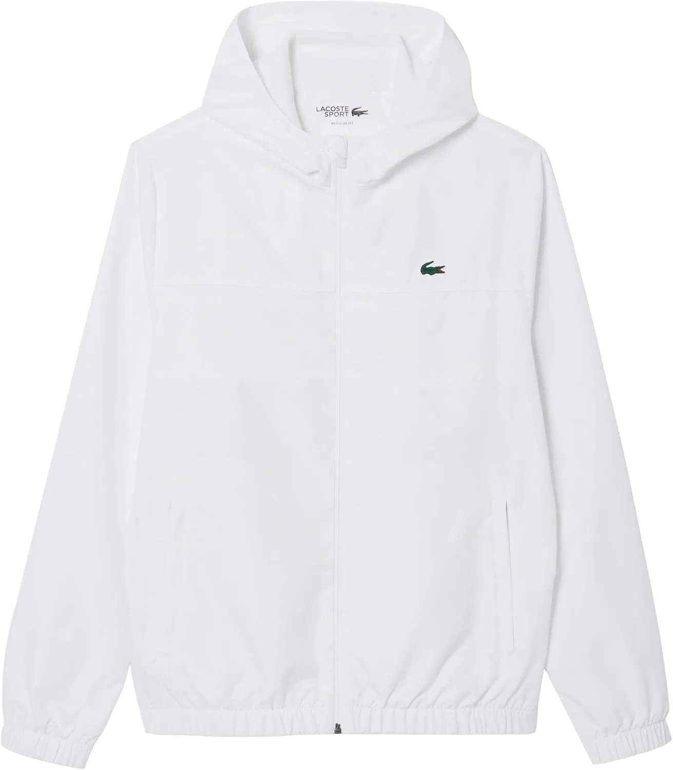 Спортивная куртка Lacoste, мужская, белая — фото 4