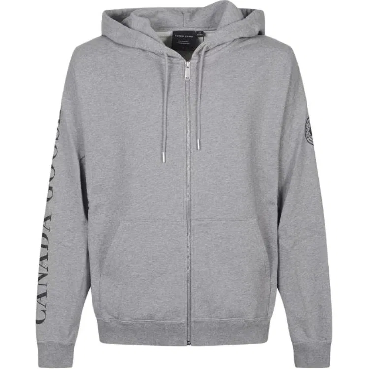 Толстовка мужская серая с капюшоном Canada Goose, Gray