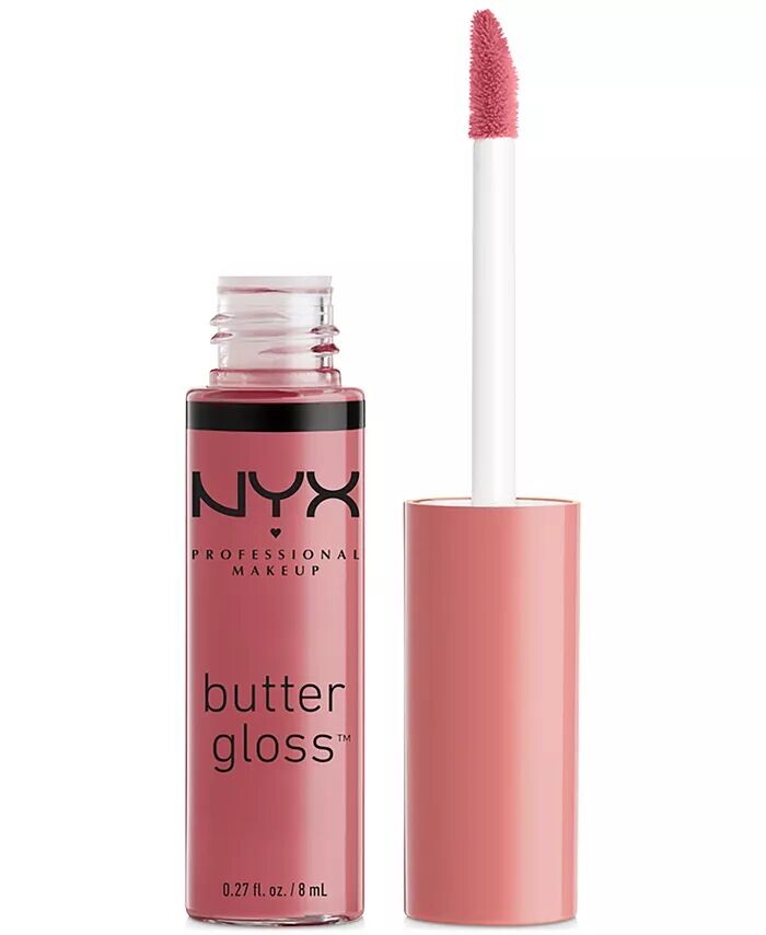 

Антипригарный блеск для губ Butter Gloss Nyx Professional Makeup, цвет Angel Food Cake