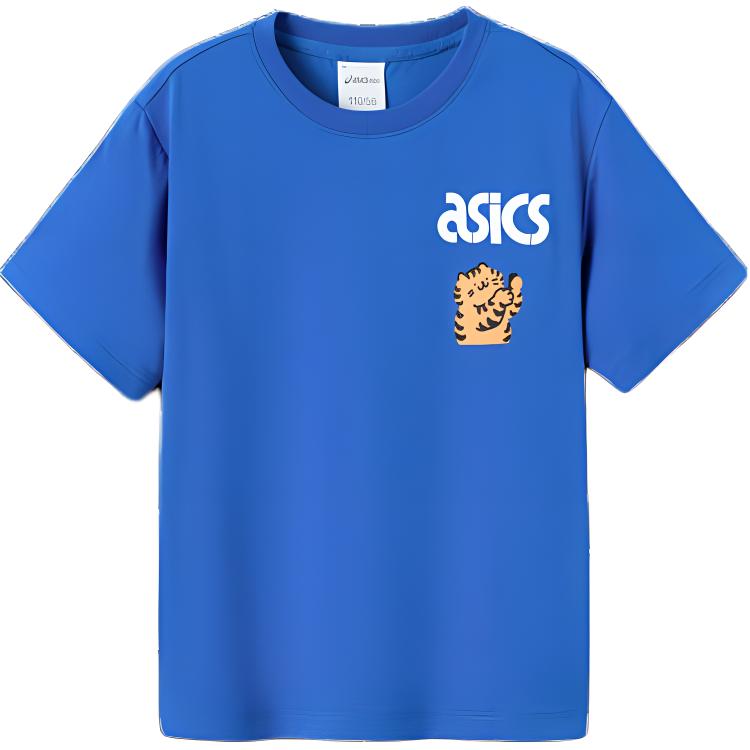

Детская футболка для детей от 3 до 7 лет Asics, синий
