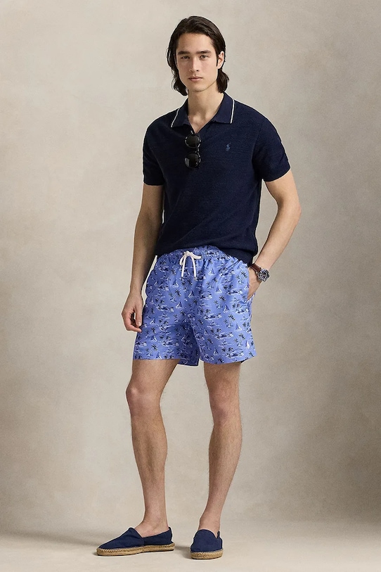 

Пляжные шорты Polo Ralph Lauren, темно-синий