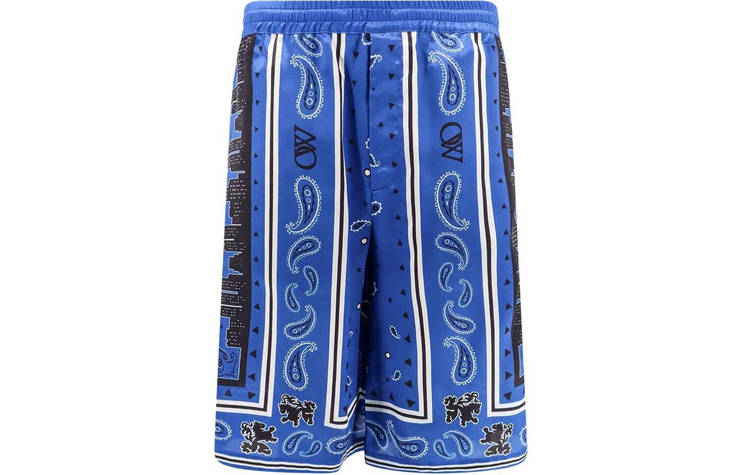 

OFF-WHITE Мужские повседневные шорты, цвет Blue