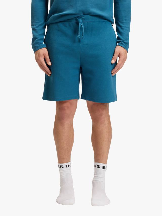 

Шорты BOSS с кулиской из хлопковой смеси HUGO BOSS, Open Blue