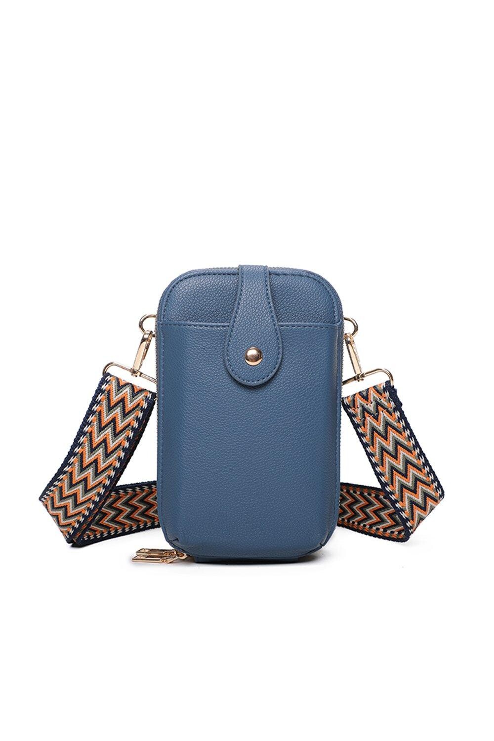 

Кошелек для телефона через плечо Riya PU Fontanella Fashion, синий