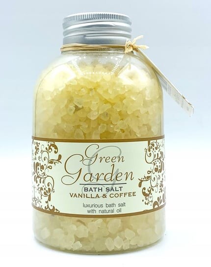 

Соль для ванн в банке, Ваниль и Кофе, 600 г Green Garden