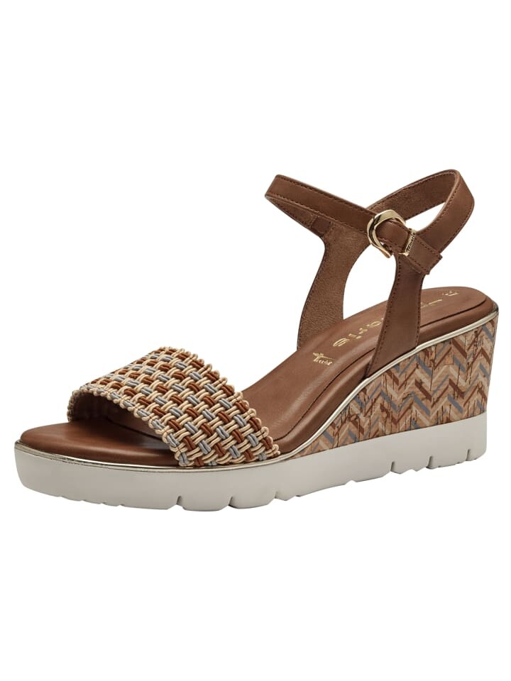 

Сандалии на плоской подошве Tamaris Sandalette, коричневый