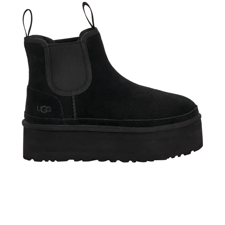 Ботинки UGG Wmns Neumel на платформе, черный
