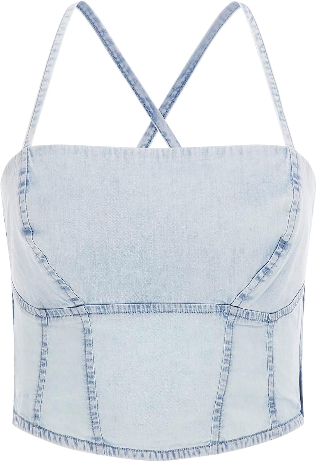 

GUESS Женский безрукавный топ Niki, Whimsy Blu