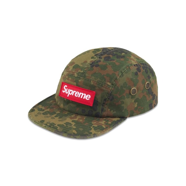 

Бейсболка Supreme Military Camp Cap, цвет Flecktarn Camo