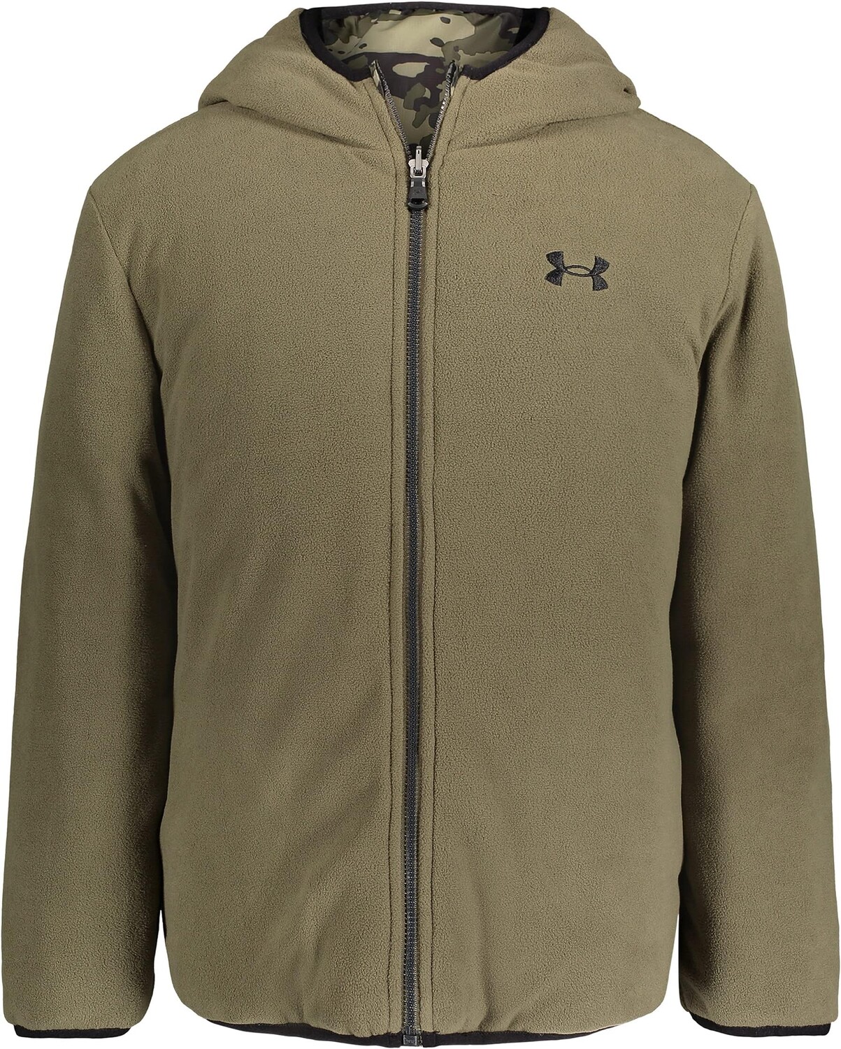 

Куртка Under Armour Print Reversible Pronto Puffer Jacket, цвет Marine OD Green Fury