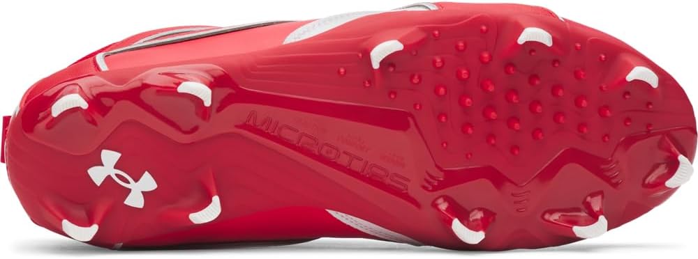 Бейсбольные бутсы Yard Icon TPU Under Armour, (600) Red/Red/Red — фото 3