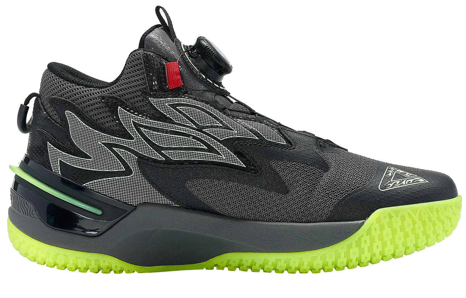 Кроссовки Taichi 7.0 с амортизацией, устойчивые к скольжению и износу PEAK, Carbon Gray — фото 3