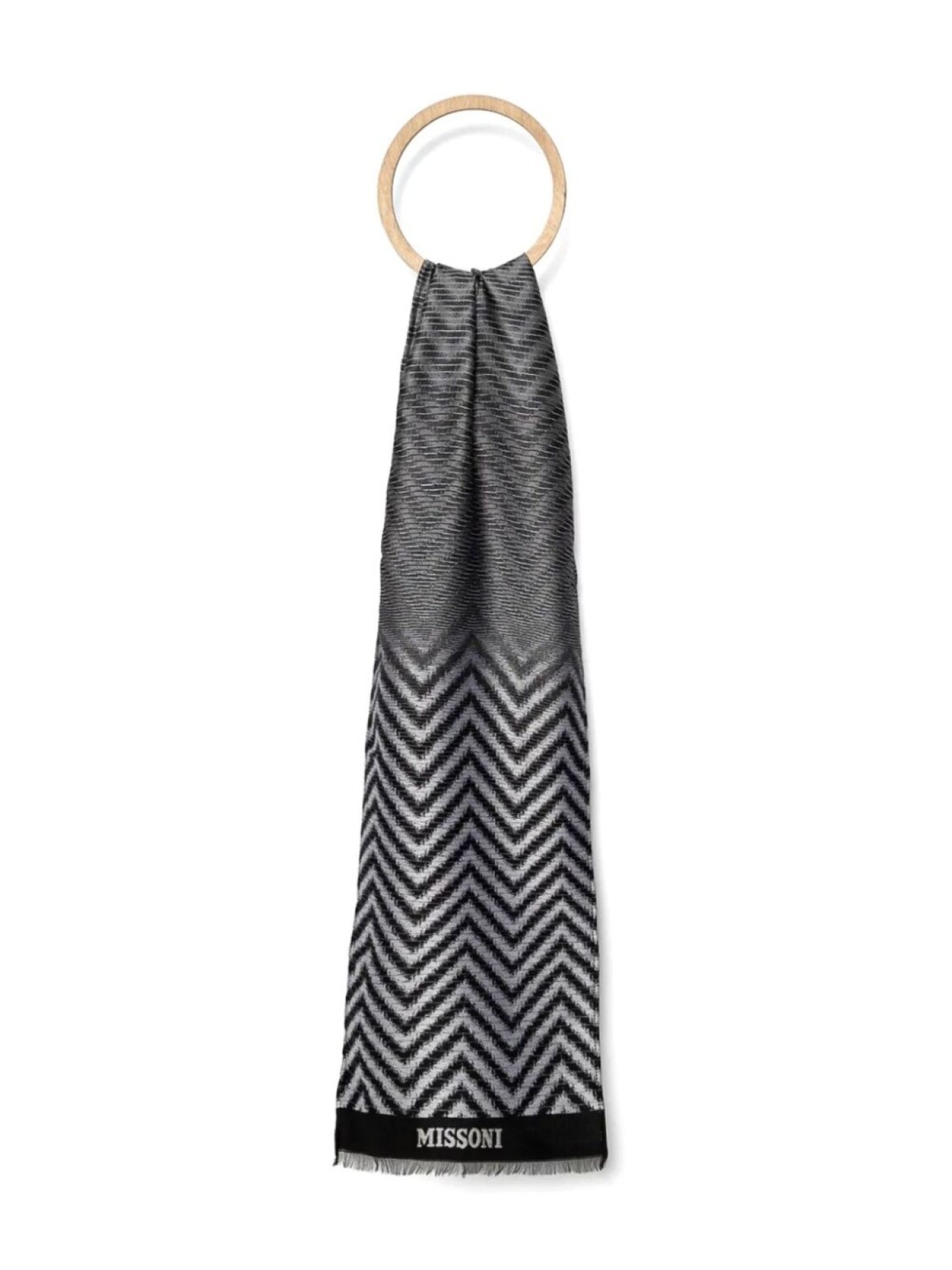 

Шарф Missoni с шевронным узором, черный