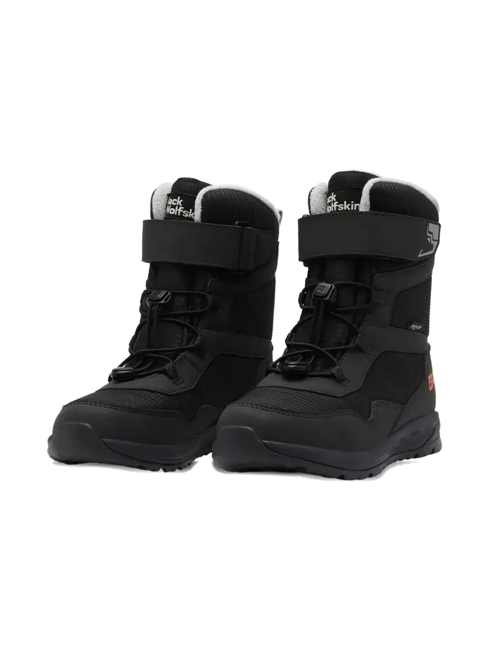 Сапоги на шнурке с застёжкой на липучке Jack Wolfskin, черный — фото 3