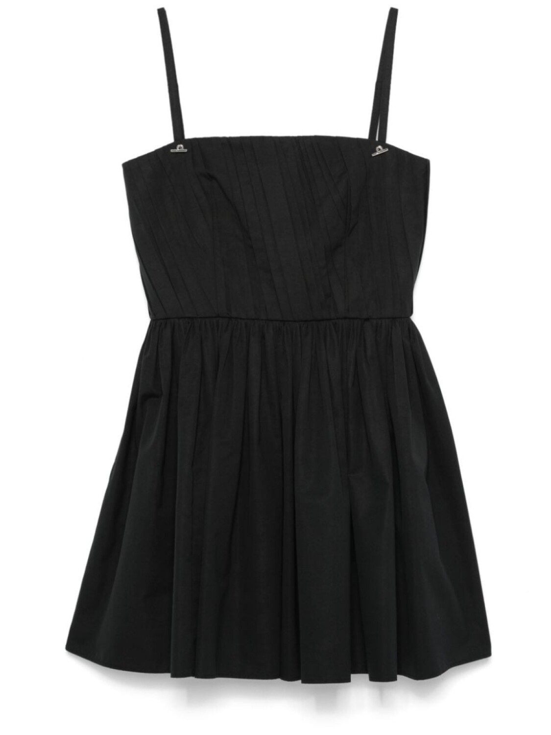 

Alexander McQueen мини-платье со сборками, черный