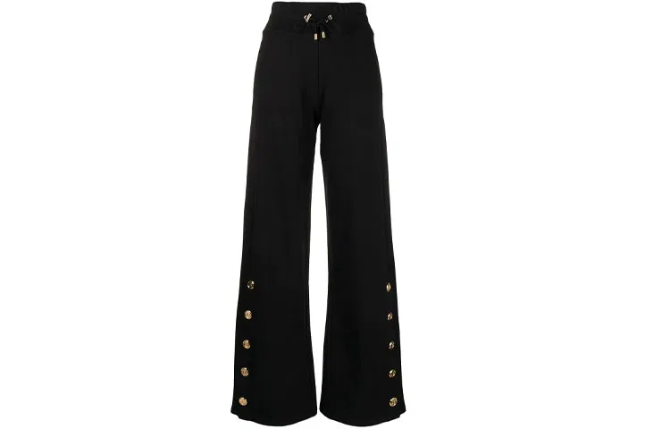 Трикотажные спортивные штаны BALMAIN Black